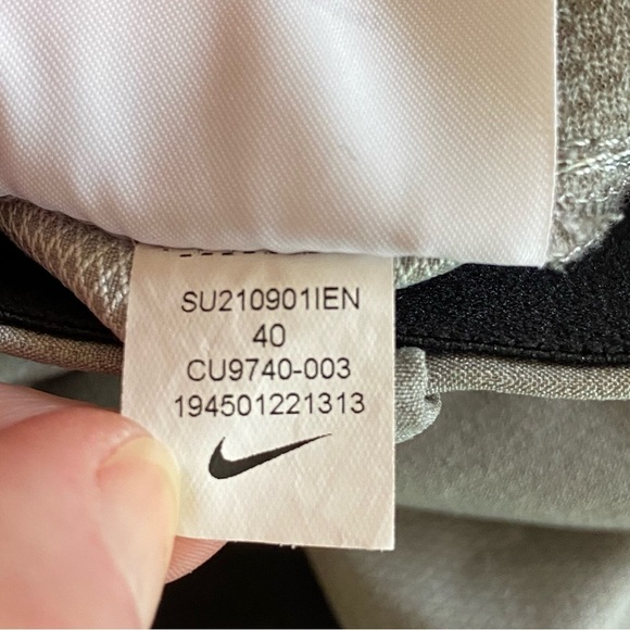 Mens Nike Dri Fit Athletic Golf Shorts Size 40 Standard Gray Country Club Casual - Picture 7 of 7